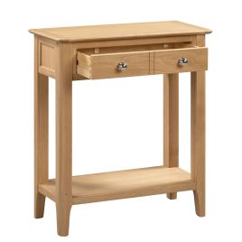 Cotswold 2 Drawers Console Table - Oak