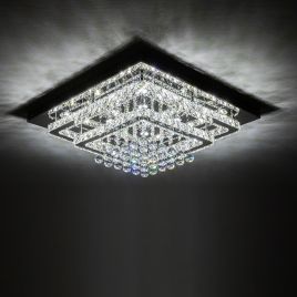 Crystal LED Ceiling Light Fixture