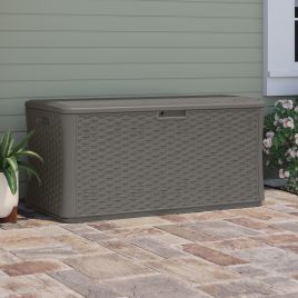 STOWELLN Garden Storage Box 507L - Stone Grey