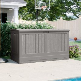 STOWELLN Garden Storage Box 757L - Stone Grey