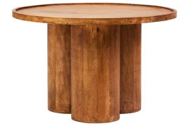 PENWYTHA Wooden Round Coffee Table - Oak