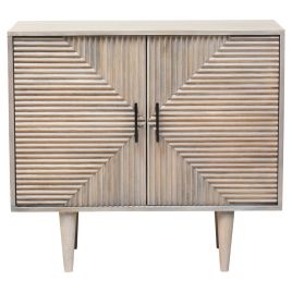 QUELVYNN 2 Door Medium-sized Sideboard - Grey