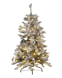 Festive Glow Pre Lit Christmas Tree 120 cm - Green