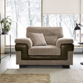 Sampson Armchair - Brown
