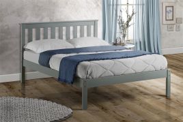 Birlea Denver Low End Wood Grey Bed Frame - Kingsize 5ft