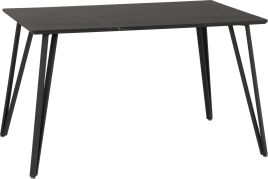Marlow Dining Table - Black Marble Effect Black