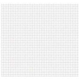 Crimped Garden Wire Fence Stainless Steel 50x50 cm 11x11x2 mm