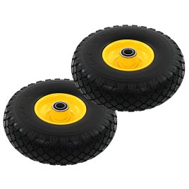 Sack Truck Wheels 2 Pcs Solid PU 3.00-4 260x85