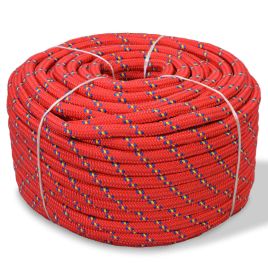Marine Rope Polypropylene 12 mm 250 m Red