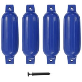 Boat Fender 4 Pcs Blue 41x11.5cm
