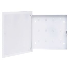 Key Box with Magnetic Board White 35x35x5.5 cm