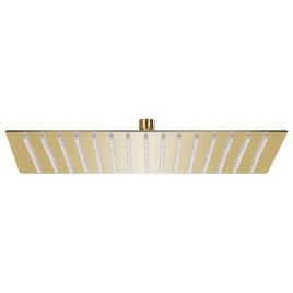 Rain Shower Head Stainless Steel 40x40cm Square Gold