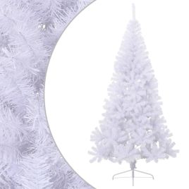 Liro Artificial Half Christmas Tree with Stand White 240cm PVC