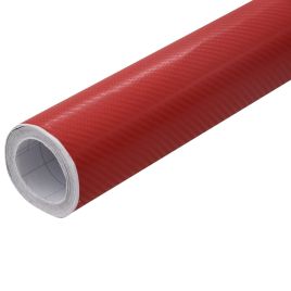 Car Films 2 pcs 4D Red 100x150 cm