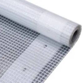 Leno Tarpaulins 2 pcs 260 g/m2 4x4 m White