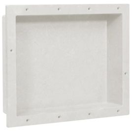 Shower Niche Matt White 41x51x10 cm