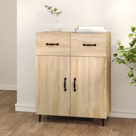 Sideboard Sonoma Oak 69.5x34x90 cm Engineered Wood