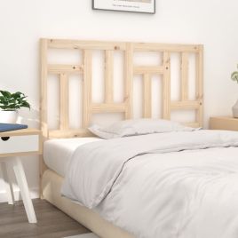 Bed Headboard 165.5x4x100 cm Solid Wood Pine