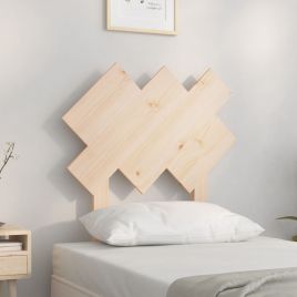 Bed Headboard 72.5x3x81 cm Solid Wood Pine