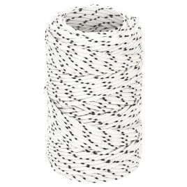 Braided Boat Rope White 2 mmx50 m Polyester