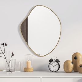 Wall Mirror Gold 50x40cm