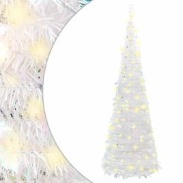 GLIMMERA Artificial Christmas Tree Pop-up 150 LEDs White 180 cm
