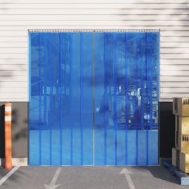 Door Curtain Blue 300 mmx2.6 mm 25 m PVC