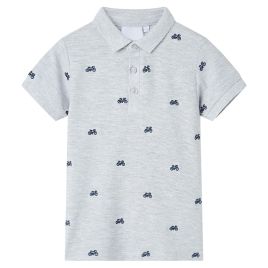 Kids' Polo ShirtÂ  Grey Melange 116