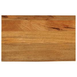 Table Top Live Edge 60x20x2.5 cm Solid Wood Mango