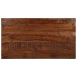 Table Top 120x50x2.5 cm Rectangular Solid Wood Reclaimed