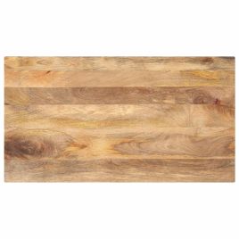 Table Top 110x50x3.8 cm Rectangular Solid Wood Mango