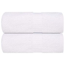 Washcloths 2 pcs White 15x21 cm 360 gsm 100% Cotton