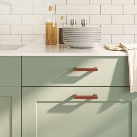 Cabinet Handles 20 Pcs Bronze 96mm Stainless Steel