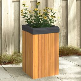 Garden Planter 35x35x60 cm Solid Wood Acacia