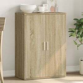 Sideboard Sonoma Oak 60x31x84 cm Engineered Wood
