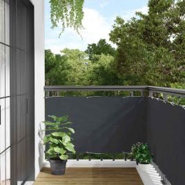 Balcony Privacy Screen Anthracite 300x120 cm PVC