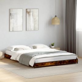 Bedframe Smoked Oak 120x200cm
