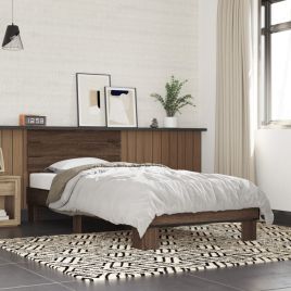 Bedframe Brown Oak 90x200cm