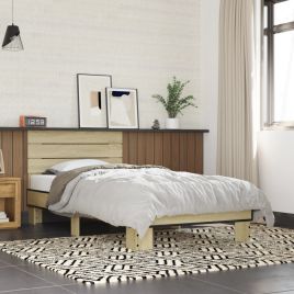Bedframe Sonoma Oak 75x190cm Small Single
