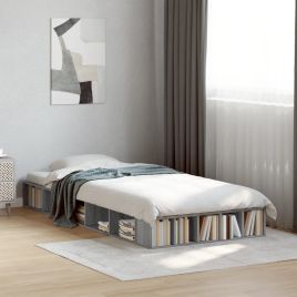 Bedframe Grey Sonoma 75x190cm Small Single