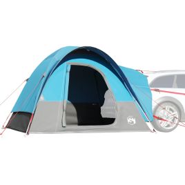 Car Tent 4-Person Blue Waterproof - vid-4009495
