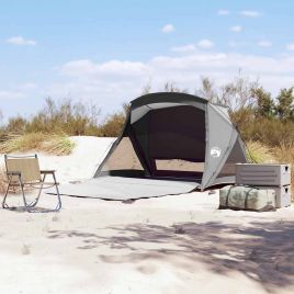 Beach Tent 2-Person Grey Waterproof