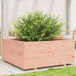 Garden Planter 110x110x49.5 cm Solid Wood Douglas