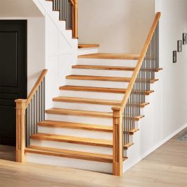 Stair Treads 20 Pieces Light Brown 110x30x2 cm Solid Wood Oak