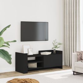 TV Cabinet Black 100x35x40 cm Engineered Wood