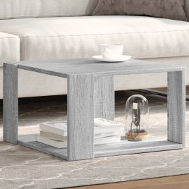Coffee Table Grey Sonoma 51.5x51.5x30 cm Engineered Wood