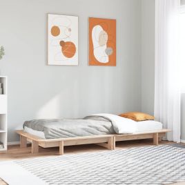 Bedframe 75x190cm Small Single Solid Wood Pine