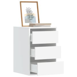 FEWISH White Chest of Drawers - Small-sized, 3 Drawers