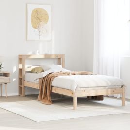 Bedframe 90x200cm Solid Wood Pine