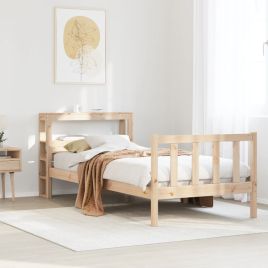 Bedframe 100x200cm Solid Wood Pine